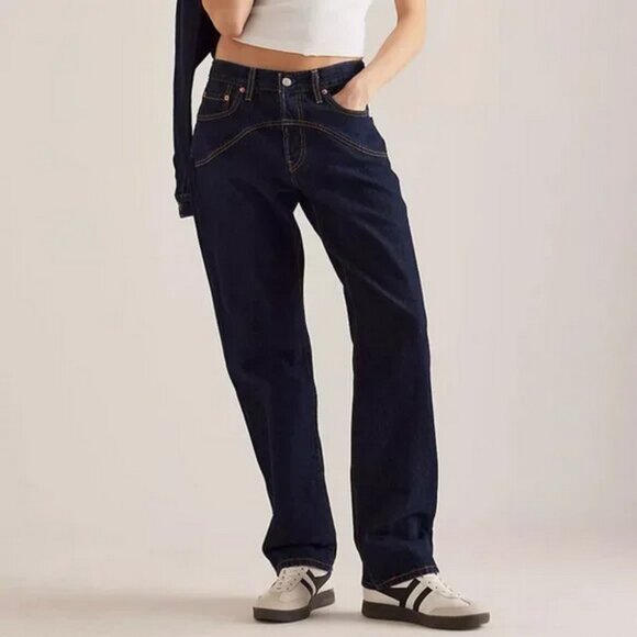 Levi's Denim - Levis 501 90s Western Jeans Dark Wash Deep Breathe NWT